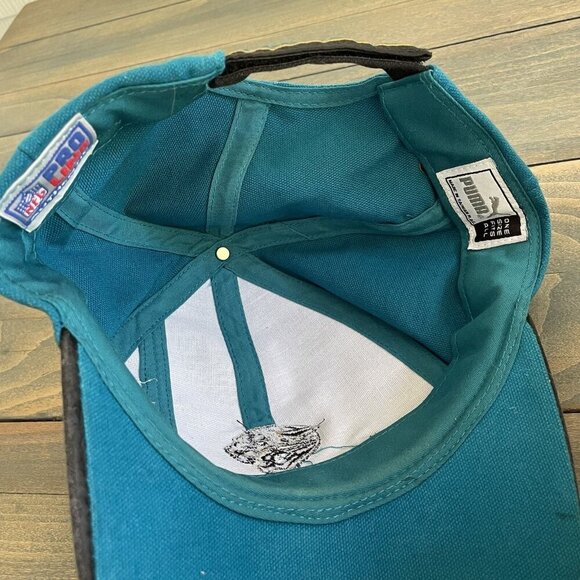 Vintage Jacksonville Jaguars Strapback Hat Cap Pro Line Puma NFL (STD) - Picture 13 of 13